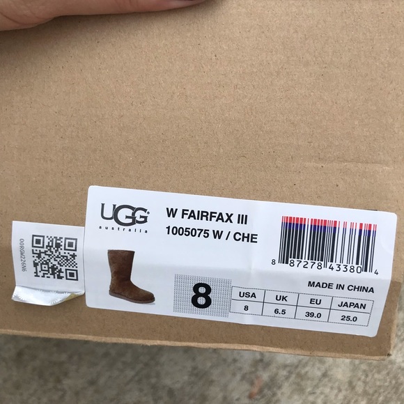 Ugg Chestnut Fairfax III Boots - Picture 9 of 9